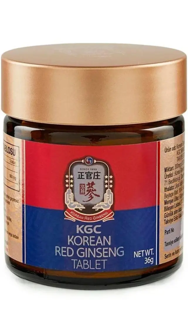 Kırmızı Kore Ginseng 120 Tablet- 300 Mg