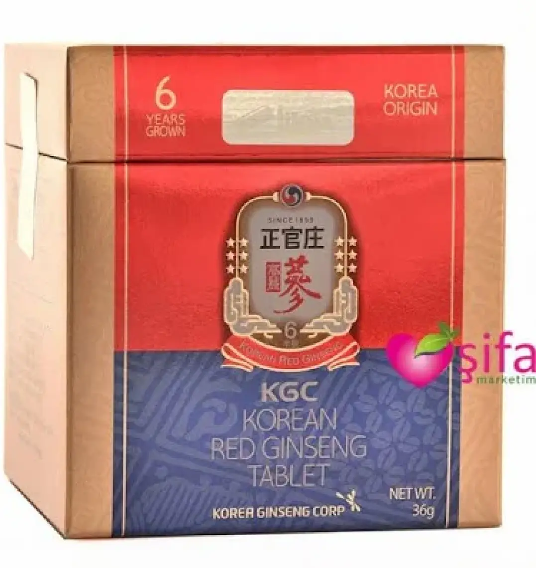 Kırmızı Kore Ginseng 120 Tablet- 300 Mg
