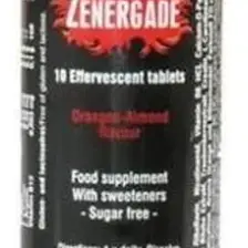 Zenergade 10 Efervesan Tablet Portakal – Badem Aromalı