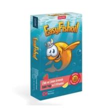 Easyfishoil Çilek Ve Limon Aromalı Balık Yağı 30 Çiğnenebilir Jel Form