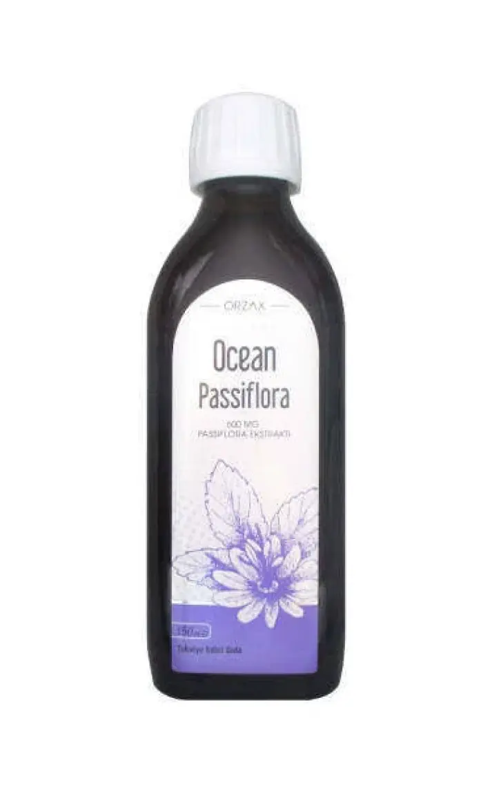 Orzax Passiflora 600 mg Passifflora Extract 150 ml