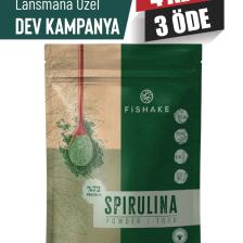 FiShake Organik Spırulına Tozu / Powder