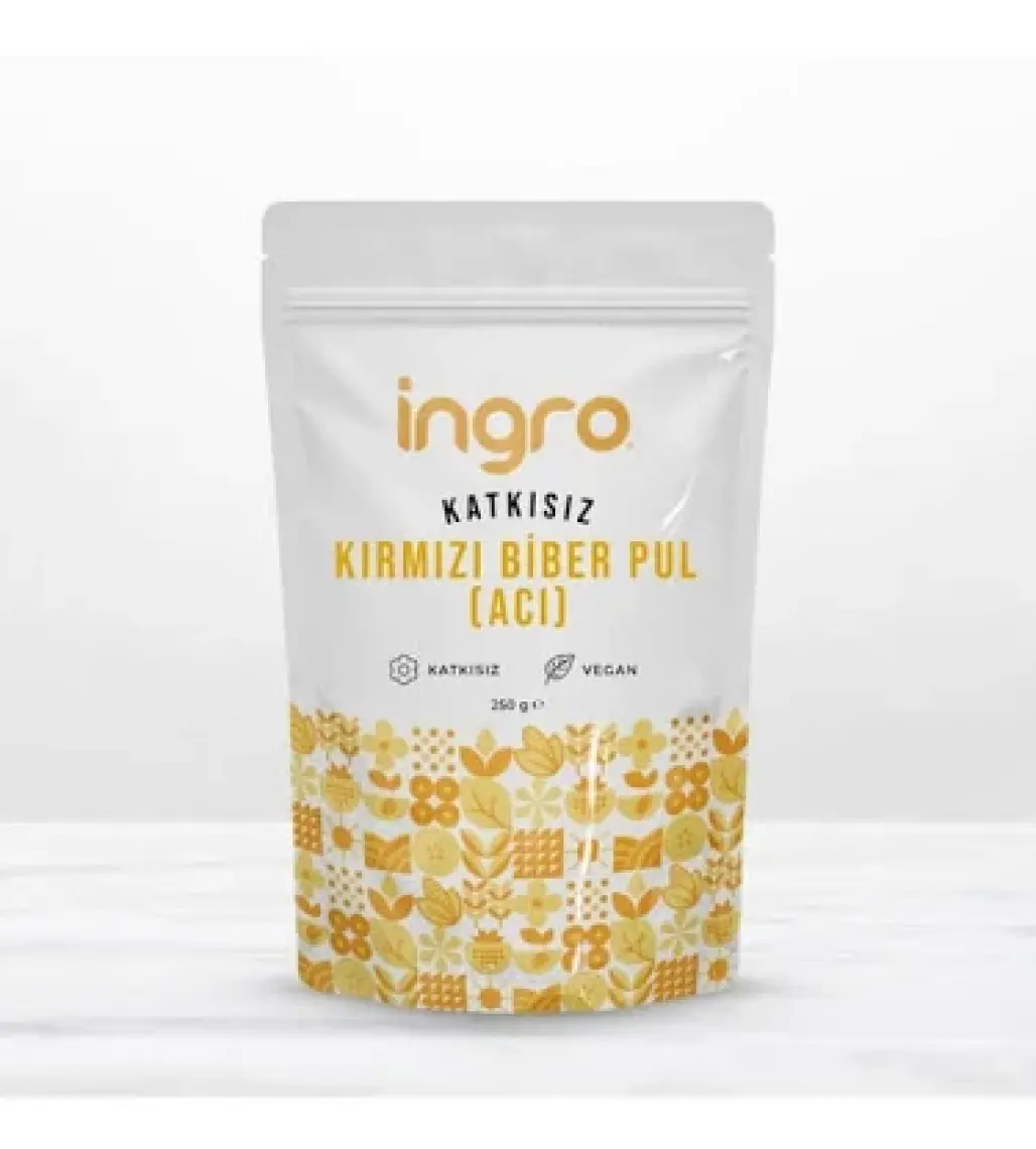 Ingro Kırmızı Biber Pul (Acı) 250 G