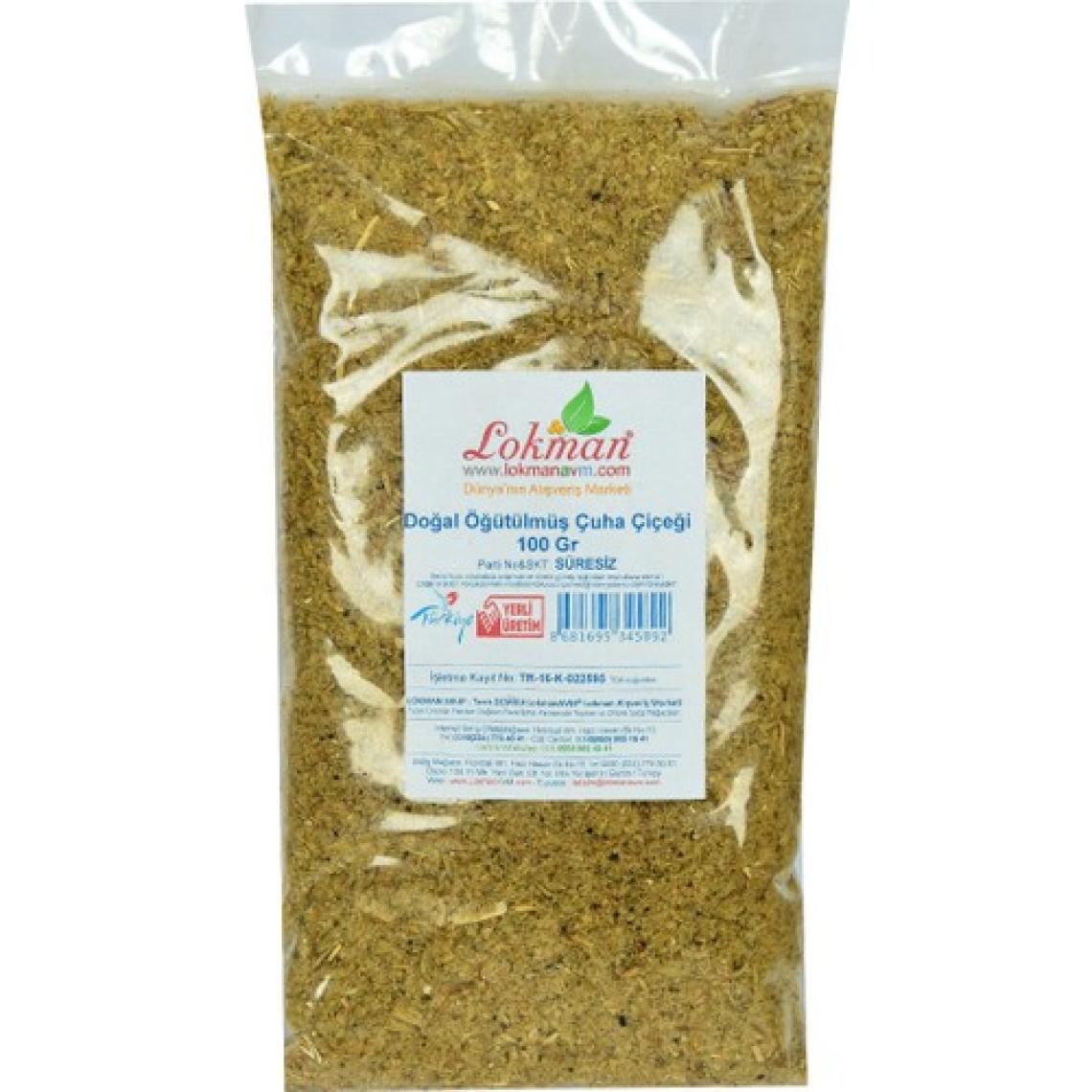 LokmanAVM Doğal Öğütülmüş Çuha Çiçeği Ballı Baba Otu 100 gr Paket