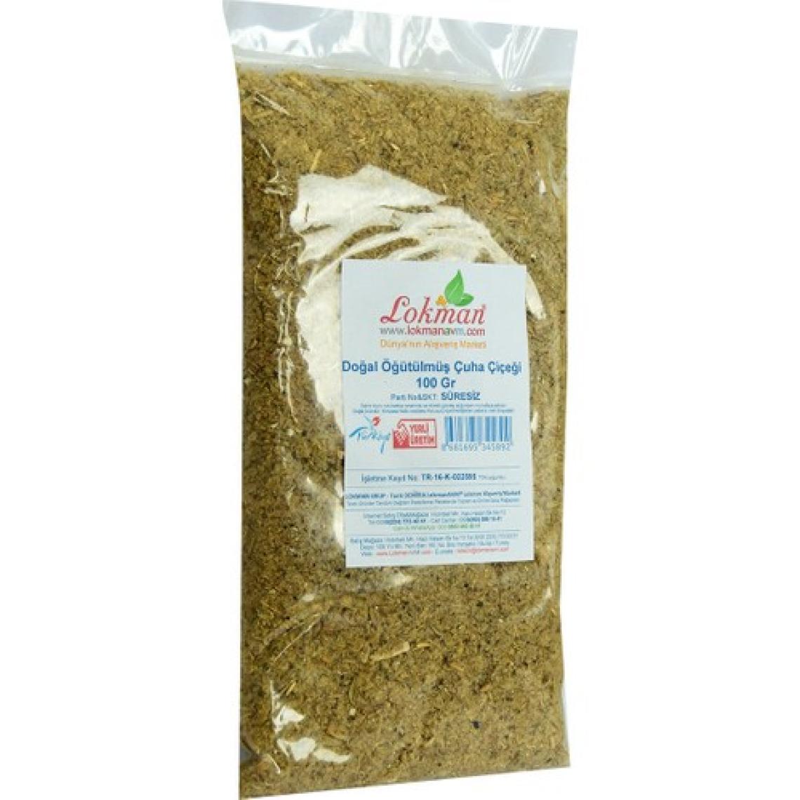 LokmanAVM Doğal Öğütülmüş Çuha Çiçeği Ballı Baba Otu 100 gr Paket