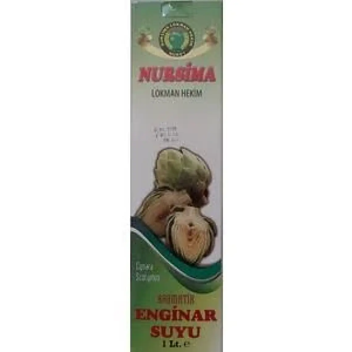 Nursima Enginar Suyu 1 Lt