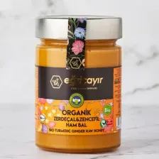 Eğriçayır Organik Zerdeçal & Zencefil ve Ham Bal Karışımı  415 gr