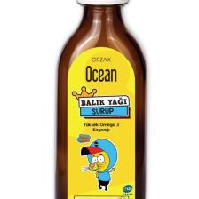 Ocean Portakal Aromalı Balık Yağı Şurubu 150 ml