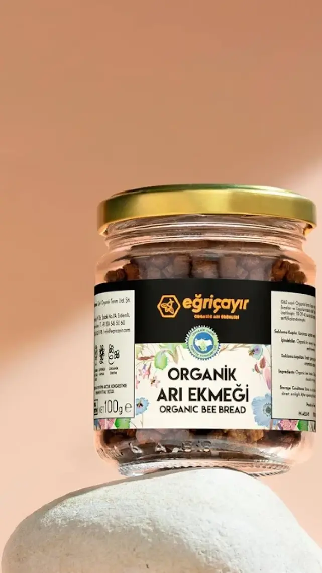 Eğriçayır Organik Arı Ekmeği  100 gr
