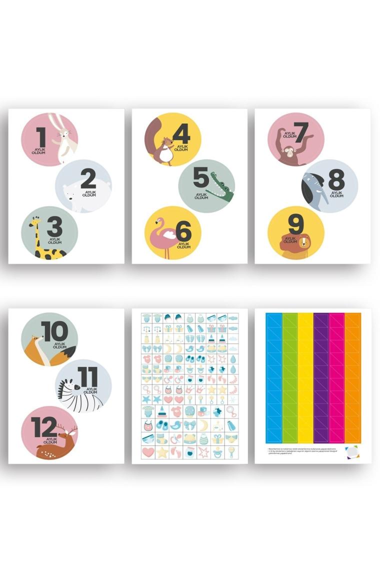 Le Color Bebek Sticker Seti