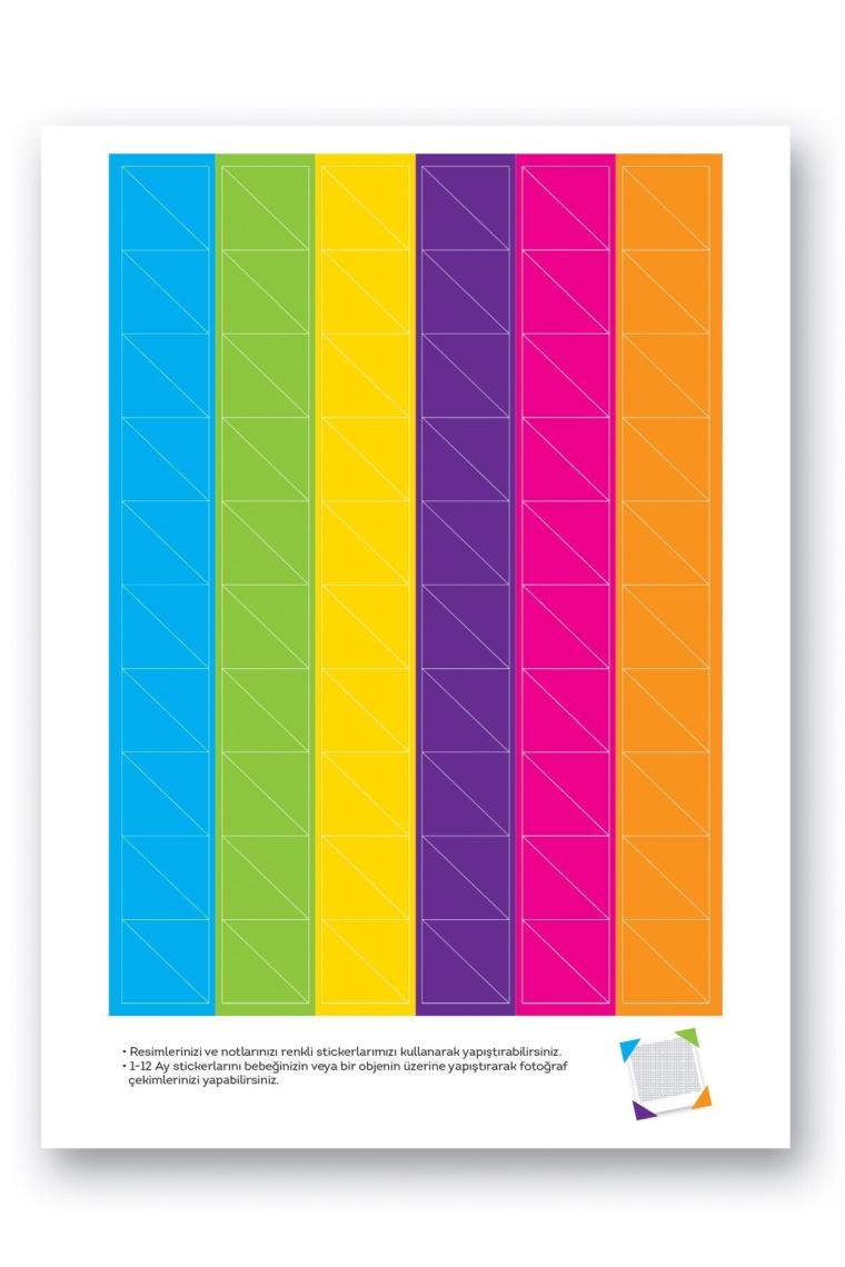 Le Color Bebek Sticker Seti