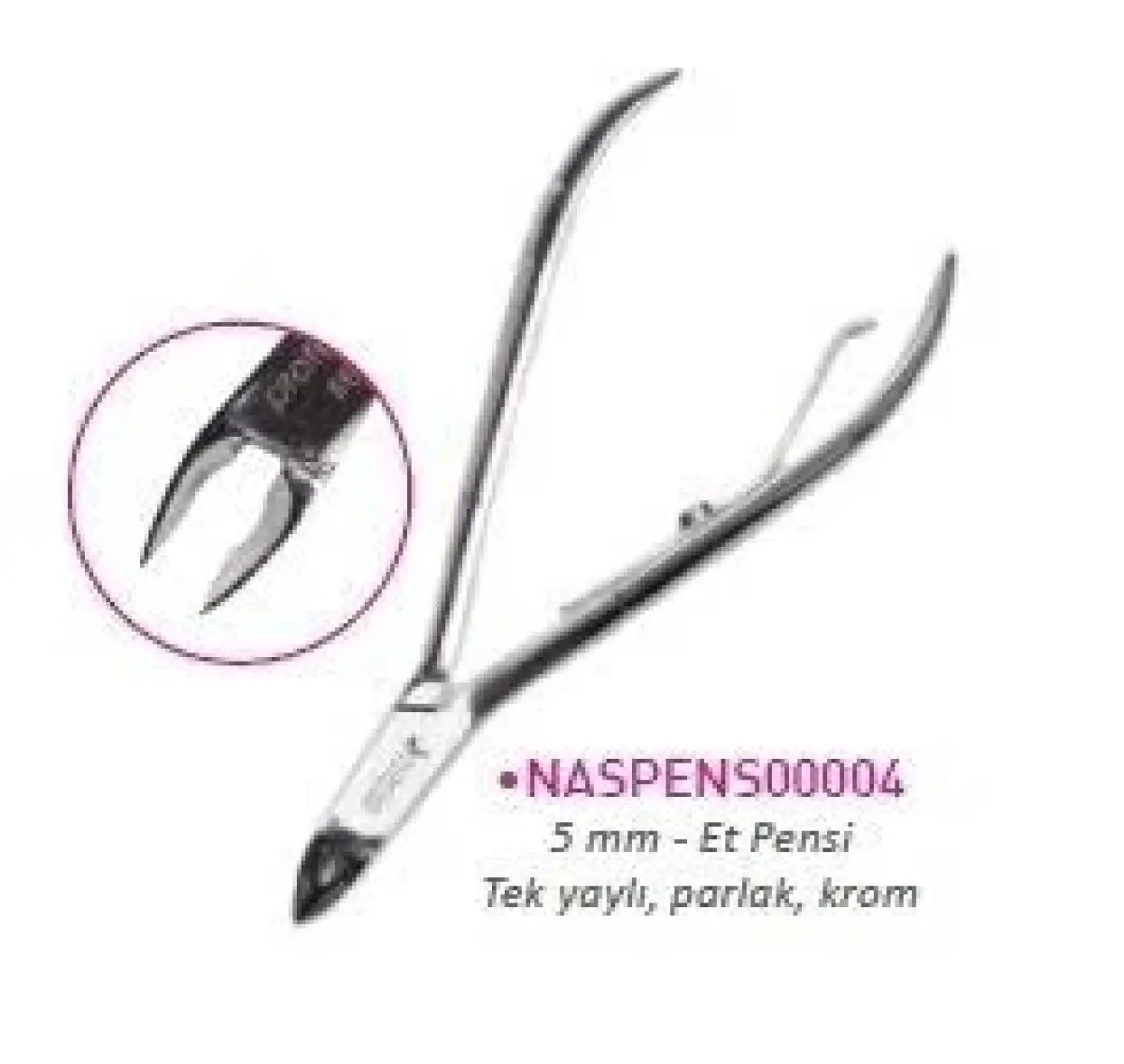 Nascita Et Pensi Tek Yaylı Krom 5Mm