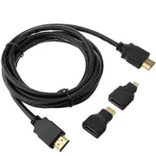 Blueway 3in 1 HDMI Kablosu Micro / Mini HDMI Kablo 3'lü