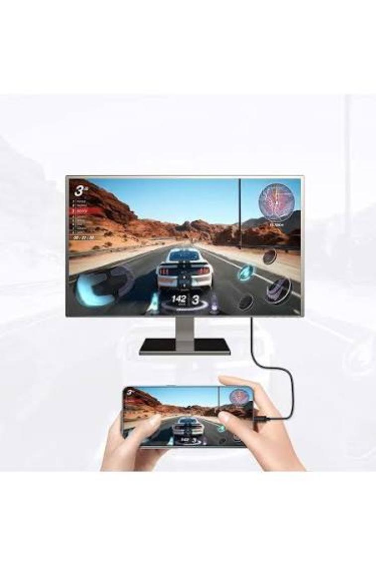 Paugge 8k 60Hz / 4K 144Hz / 4K 120Hz / 4K 60Hz Hdr USB C To HDMI 2.1 Kablo - 2 Metre (CHD21-PRO)