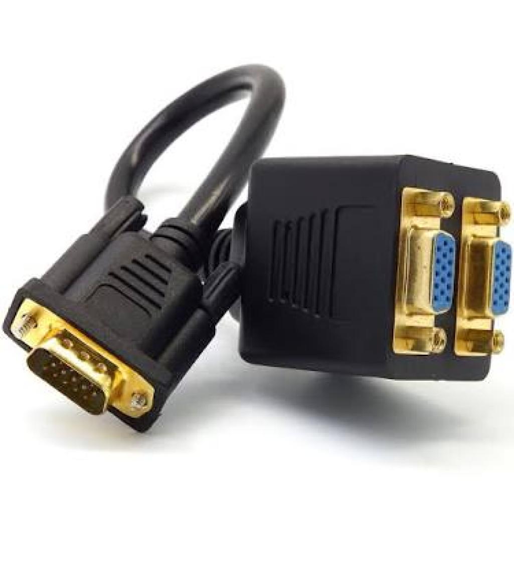 Ti-Mesh Çoklayıcı Vga Kablosu - Y Splitter - 25Cm