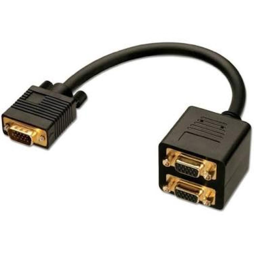 Ti-Mesh Çoklayıcı Vga Kablosu - Y Splitter - 25Cm