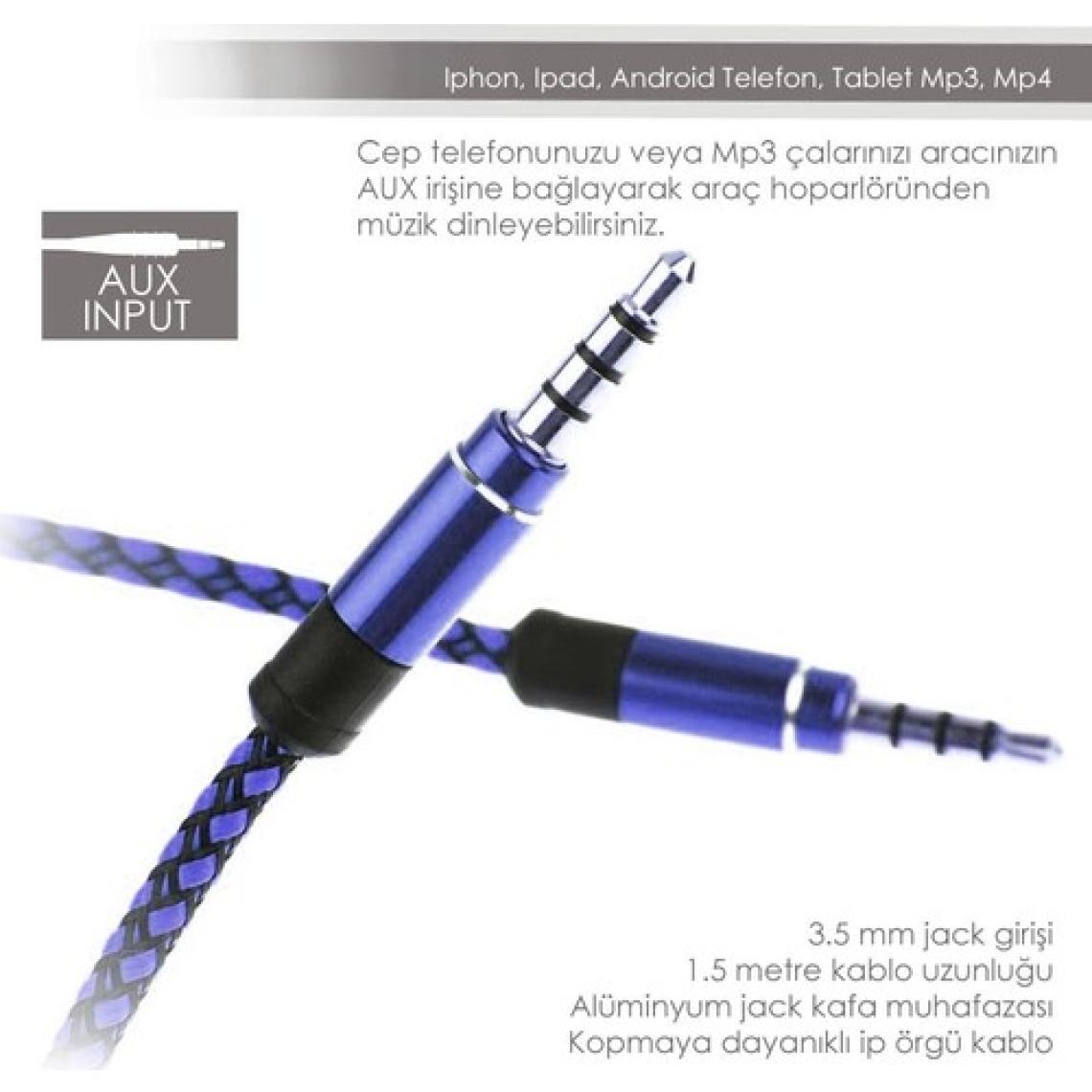 Soultech Aux Kablo Mavi (DK902M)