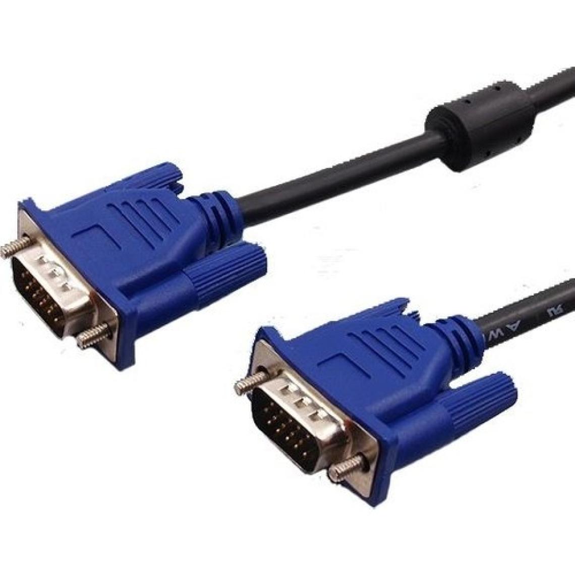 Blueway VGA OD6 Kablo Projeksiyon Monitör LCD Görüntü Aktarıcı Kablosu 1,5 m