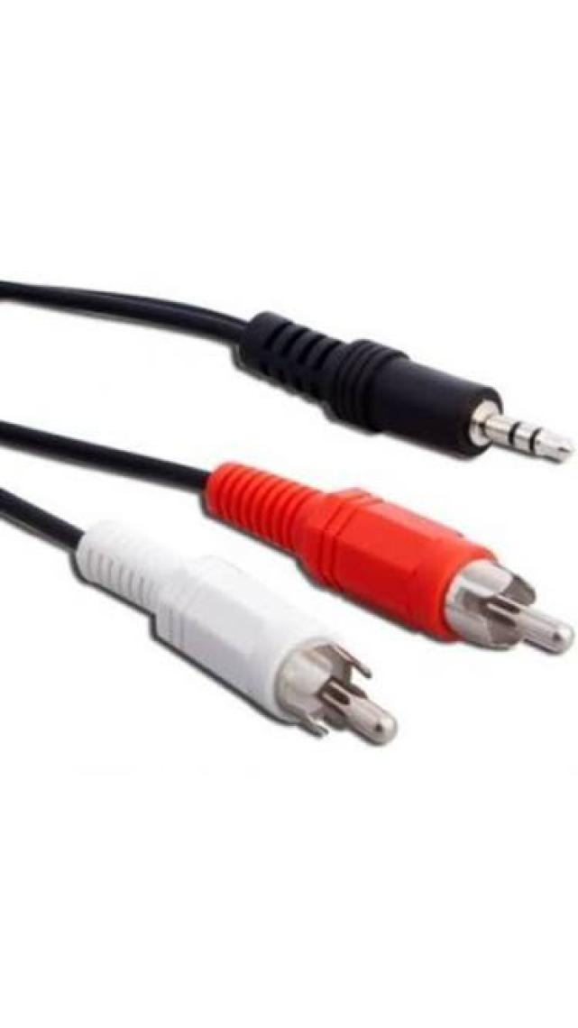 S-Link Sl-872 S-Lınk 3 Metre 3.5Mm 2-Rca 2-Rca Ses Kablosu (F/M)