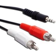 S-Link Sl-872 S-Lınk 3 Metre 3.5Mm 2-Rca 2-Rca Ses Kablosu (F/M)