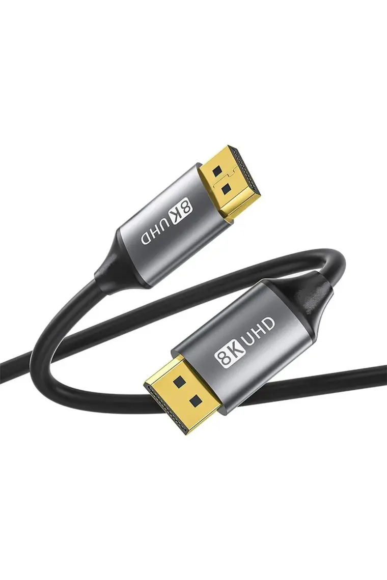 Aogo 8k Displayport Kablo 1.4V 8K@60Hz Display Port To Display Port Cable 4K@144Hz/2K@165Hz/1080P 240Hz