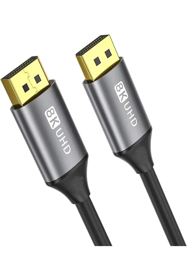 Aogo 8k Displayport Kablo 1.4V 8K@60Hz Display Port To Display Port Cable 4K@144Hz/2K@165Hz/1080P 240Hz