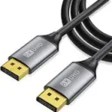 Aogo 8k Displayport Kablo 1.4V 8K@60Hz Display Port To Display Port Cable 4K@144Hz/2K@165Hz/1080P 240Hz