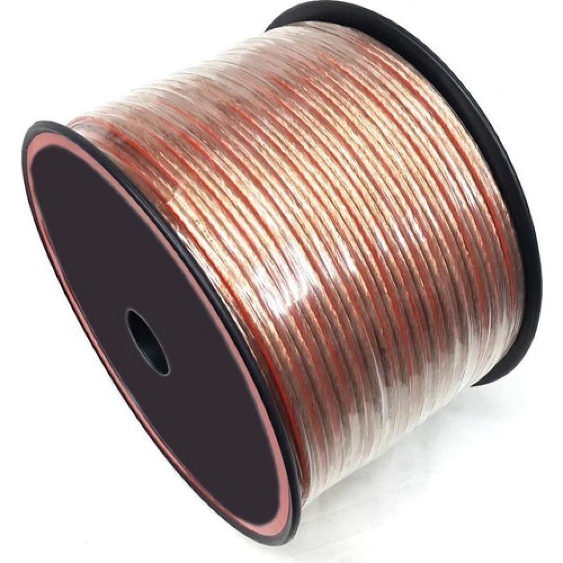 Class 2x2,50mm Hoparlör Ses Sistemi Kablosu Şeffaf