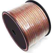 Class 2x2,50mm Hoparlör Ses Sistemi Kablosu Şeffaf