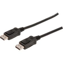 Digitus DP to DP DisplayPort Bağlantı Kablosu 2m Kilit Mekanizma (AK-340100-020-S)