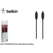 Belkin Blk-F3y092bf0.5M 0.5M M/M Optik Ses Kablosu