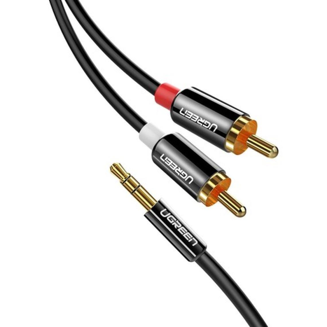 Ugreen RCA 3.5mm Aux Ses Kablosu 1.5 Metre