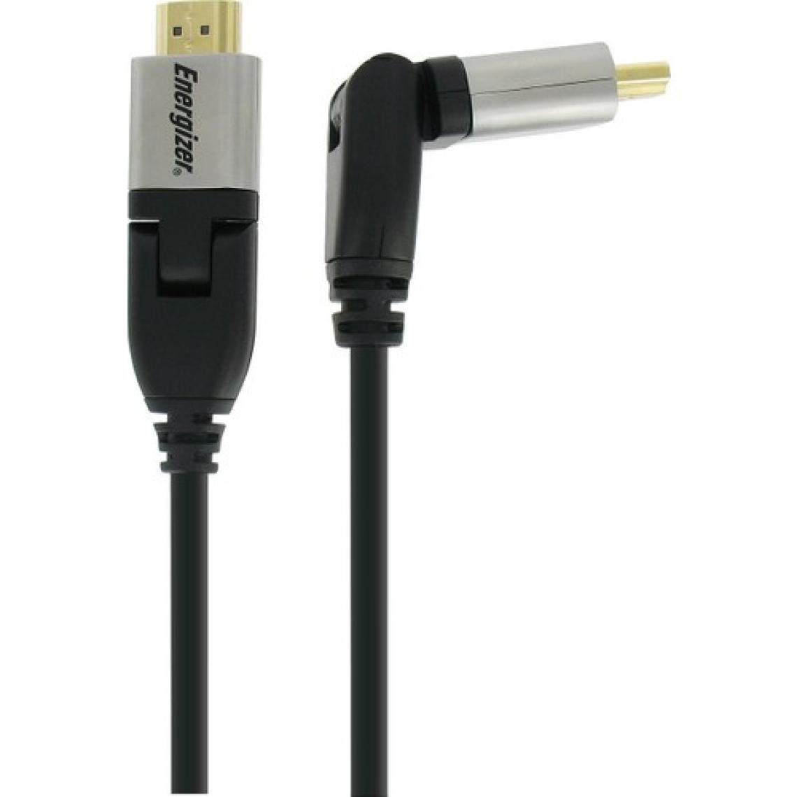 Energizer LCAEHRHAA15 Hightech 1.5m HDMI to HDMI Döner Başlıklı Kablo