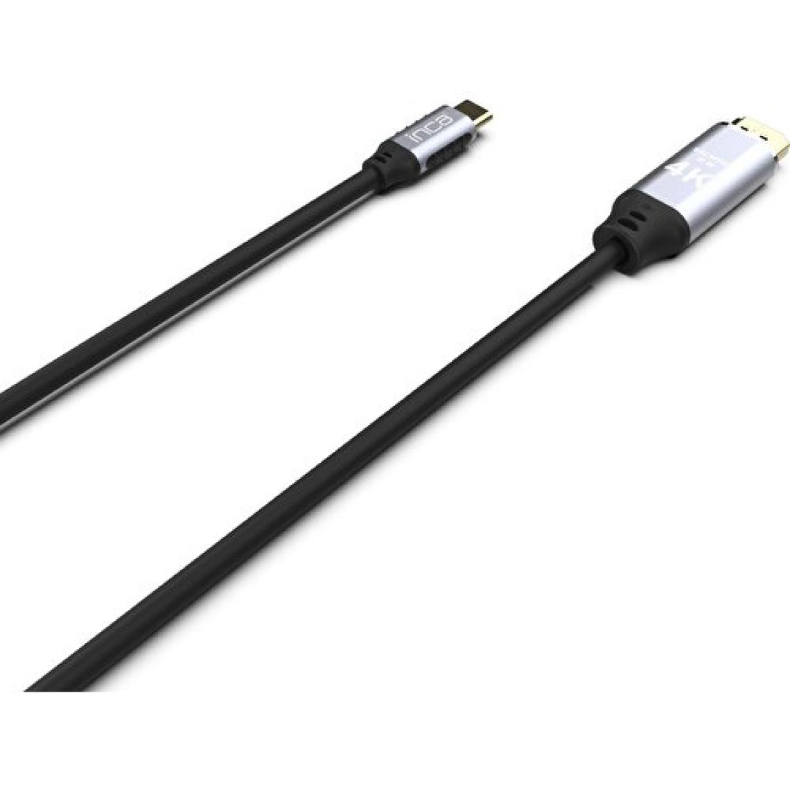 Inca ITCH-02TX  Type-C To HDMI 4K Altın Uçlu Kablo 2 mt