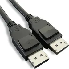 Paugge V1.2 Vesa DisplayPort Sertifikalı 21.60 Gbps Bandwith 5K 30Hz, 4K 60Hz, 2K 165Hz, 1080p 240Hz Destekli FreeSync G-Sync Displayport Kablo - CK01131B0EAE1M8