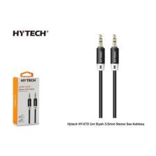 Hytech HY-X70 1 m 3.5mm Stereo Ses Kablosu Siyah