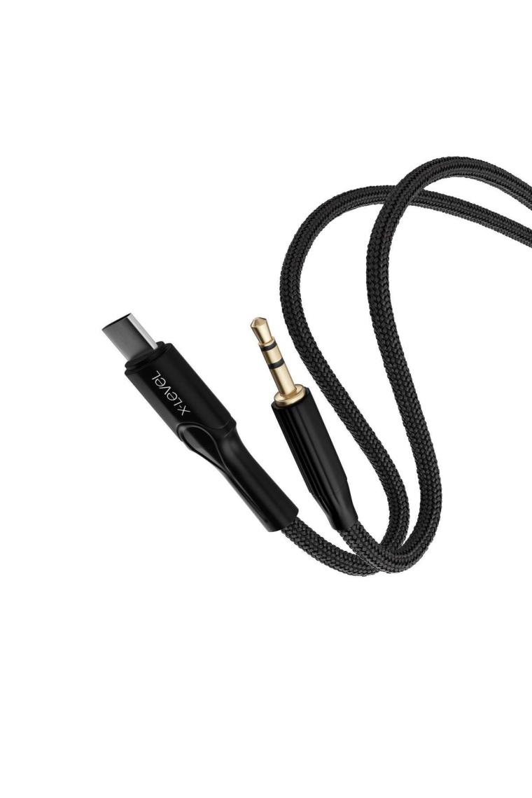 X-Level X-Line 3.5 mm Stereo Aux - Lightning Ses Kablosu - 1 Metre Uzunluğunda