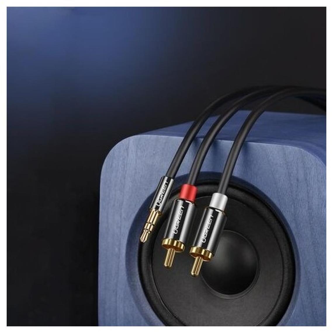 Ugreen RCA 3.5mm AUX Ses Kablosu 2 Metre