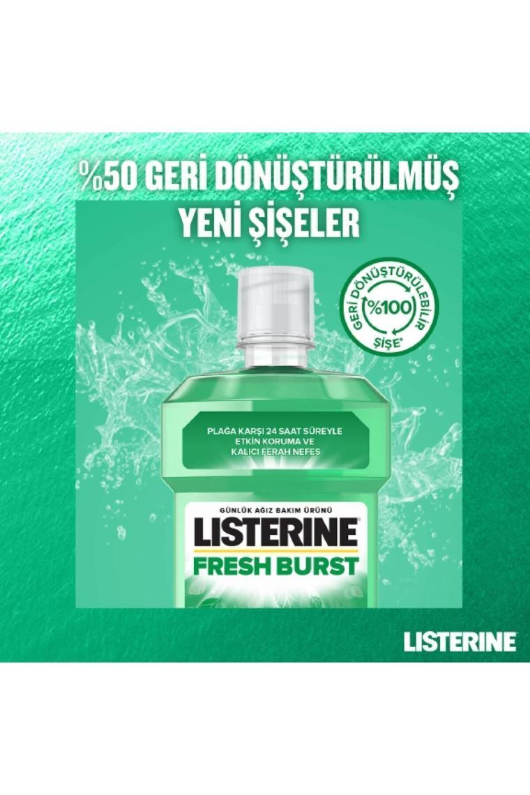 Listerine Fresh Burst Ferah Nane 500 ml Gargara