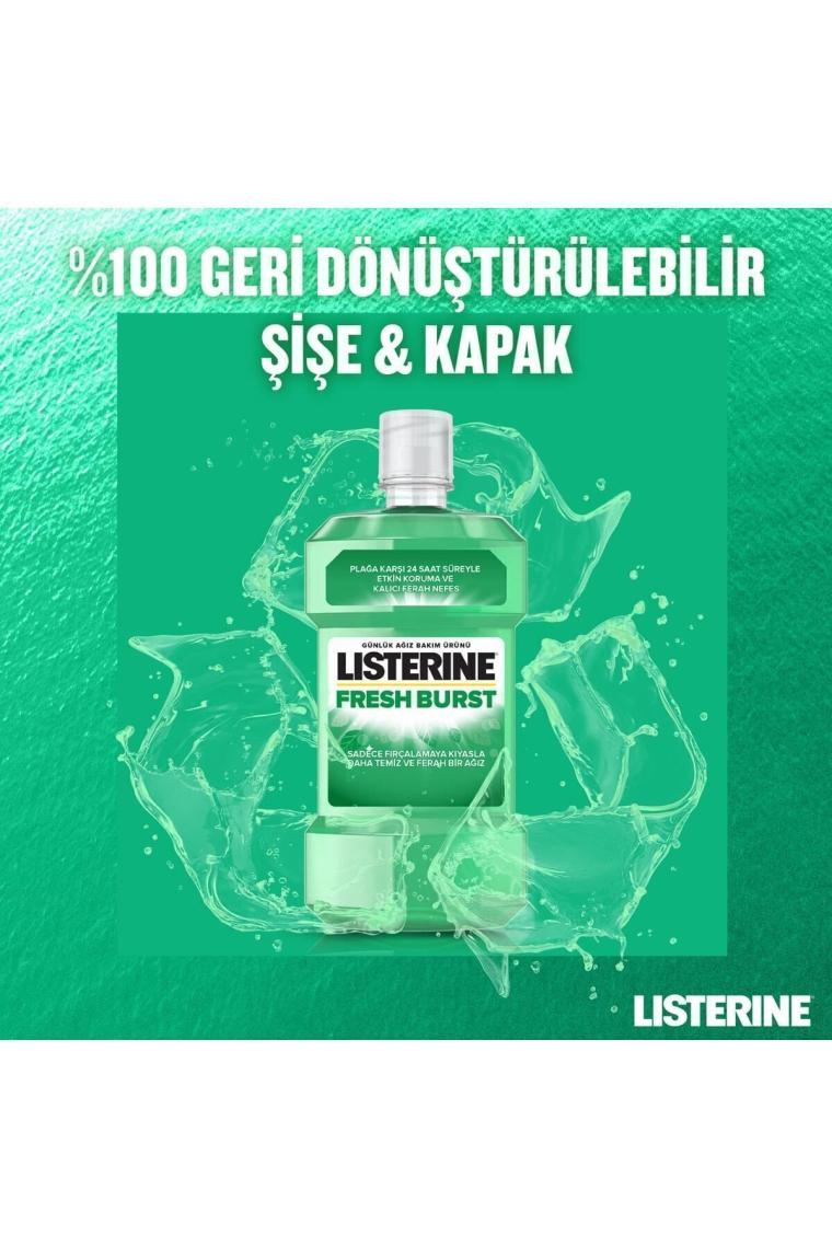Listerine Fresh Burst Ferah Nane 500 ml Gargara