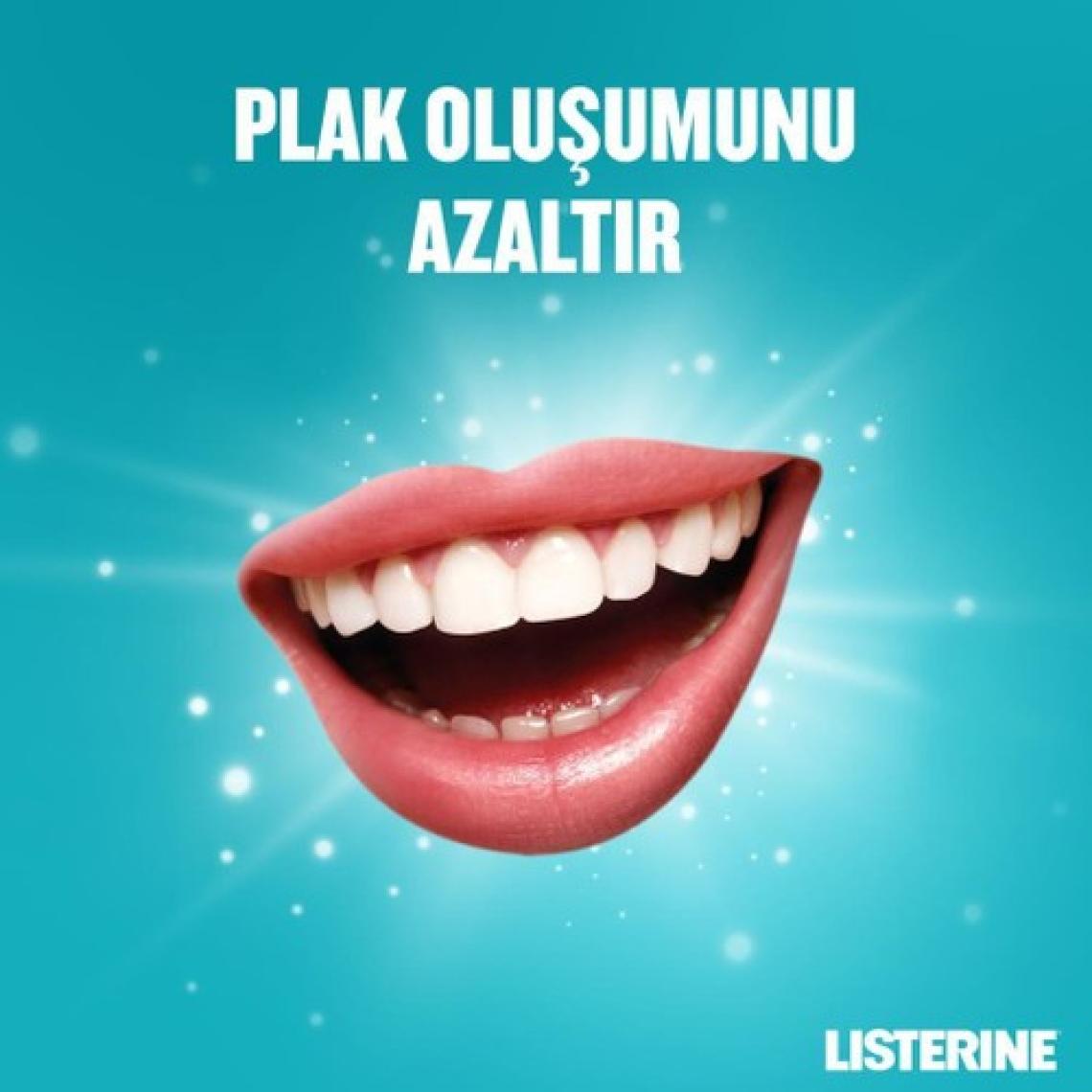 Listerine Cool Mint Ağız Bakım Suyu 500 ml x 2