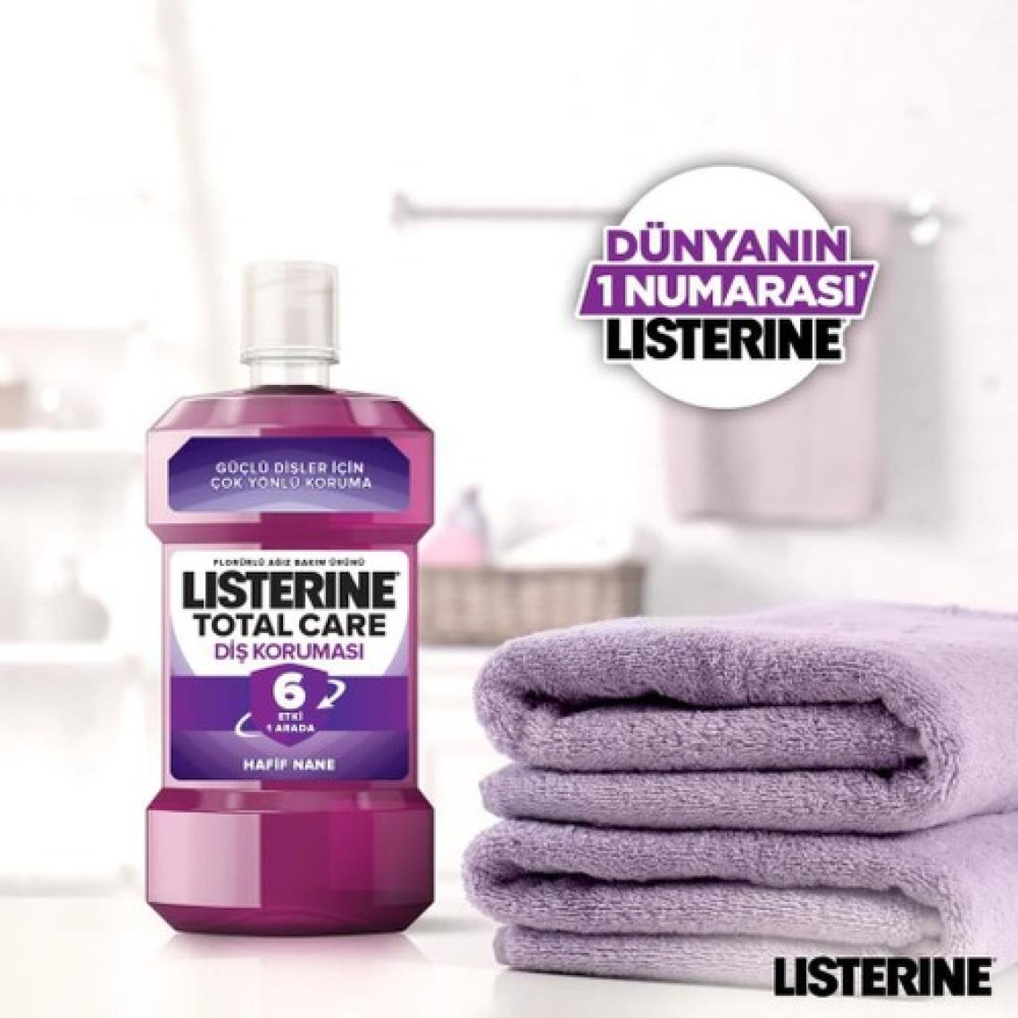 Listerine Total Care Ağız Bakım Suyu 500 ml x 2