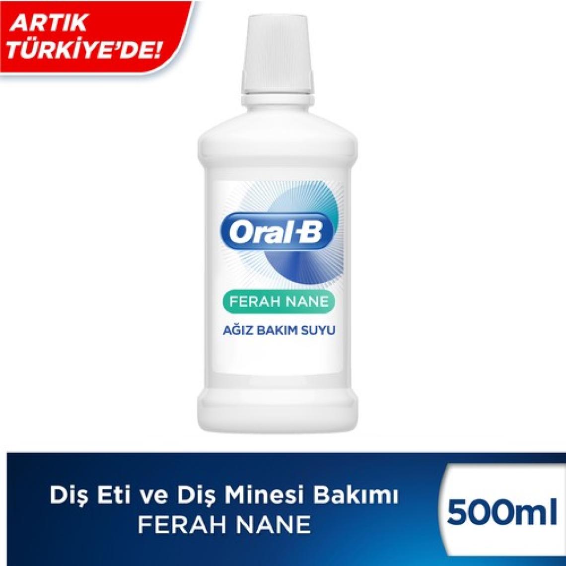 Oral-B Diş Eti ve Diş Minesi Onarım Ağız Bakım Suyu Ekstra Ferah 500 ml