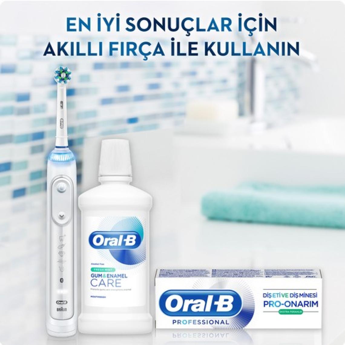 Oral-B Diş Eti ve Diş Minesi Onarım Ağız Bakım Suyu Ekstra Ferah 500 ml