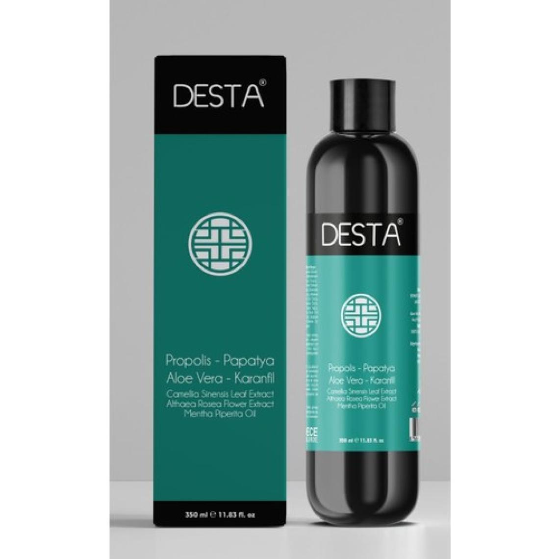 Desta Ağız ve Diş Bakım Solüsyonu 350 ml
Diş eti,ağız içi aft,ağız kokusu,diş eti kanaması
