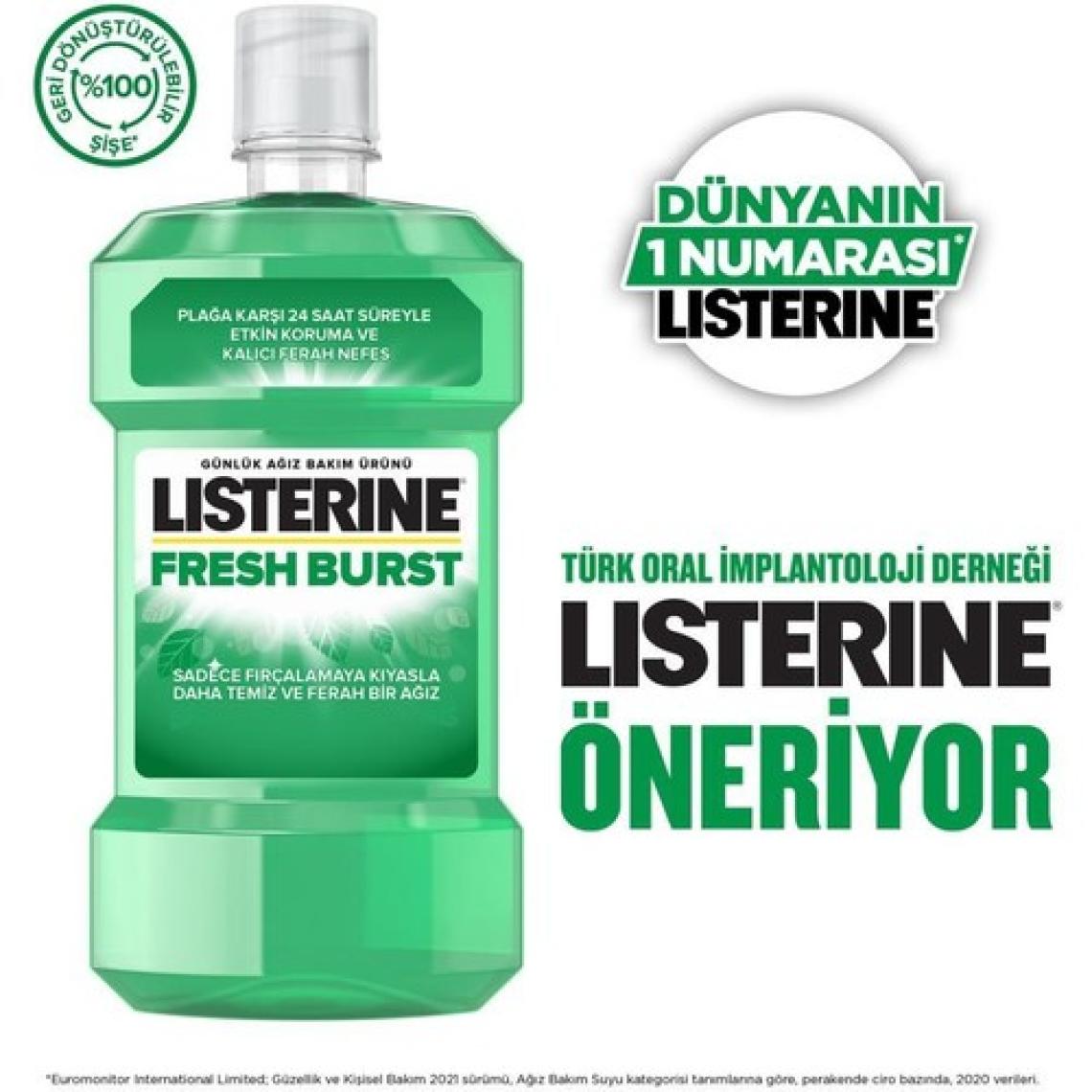 Listerine Fresh Burst Ağız Bakım Suyu 250 ml