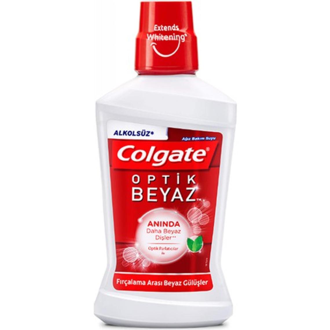 Colgate Optic White Beyazlatıcı Alkolsüz Ağız Bakım Suyu 500 ml