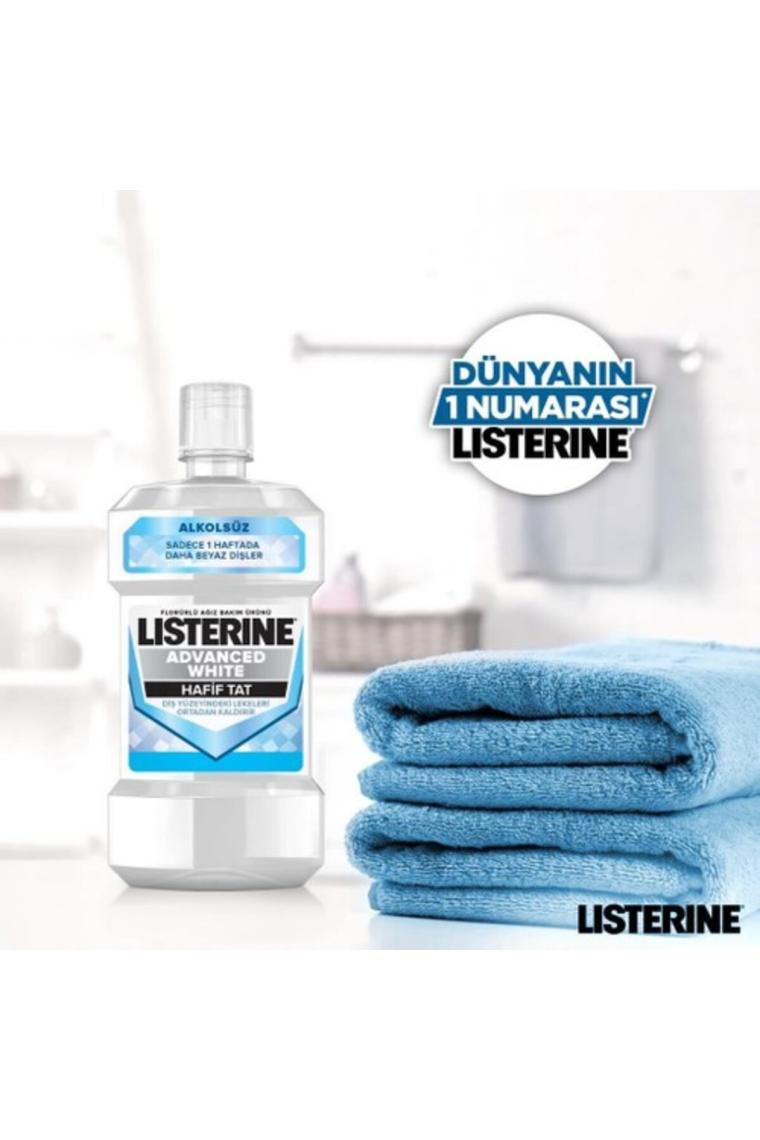 Listerine Advanced White Hafif Tat Gargara 1000 ml