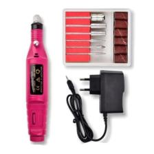Nail Elektrikli 12V Tırnak Törpü Seti Manikür Pedikür Protez Tırnak Ve Tırnak Cihazı