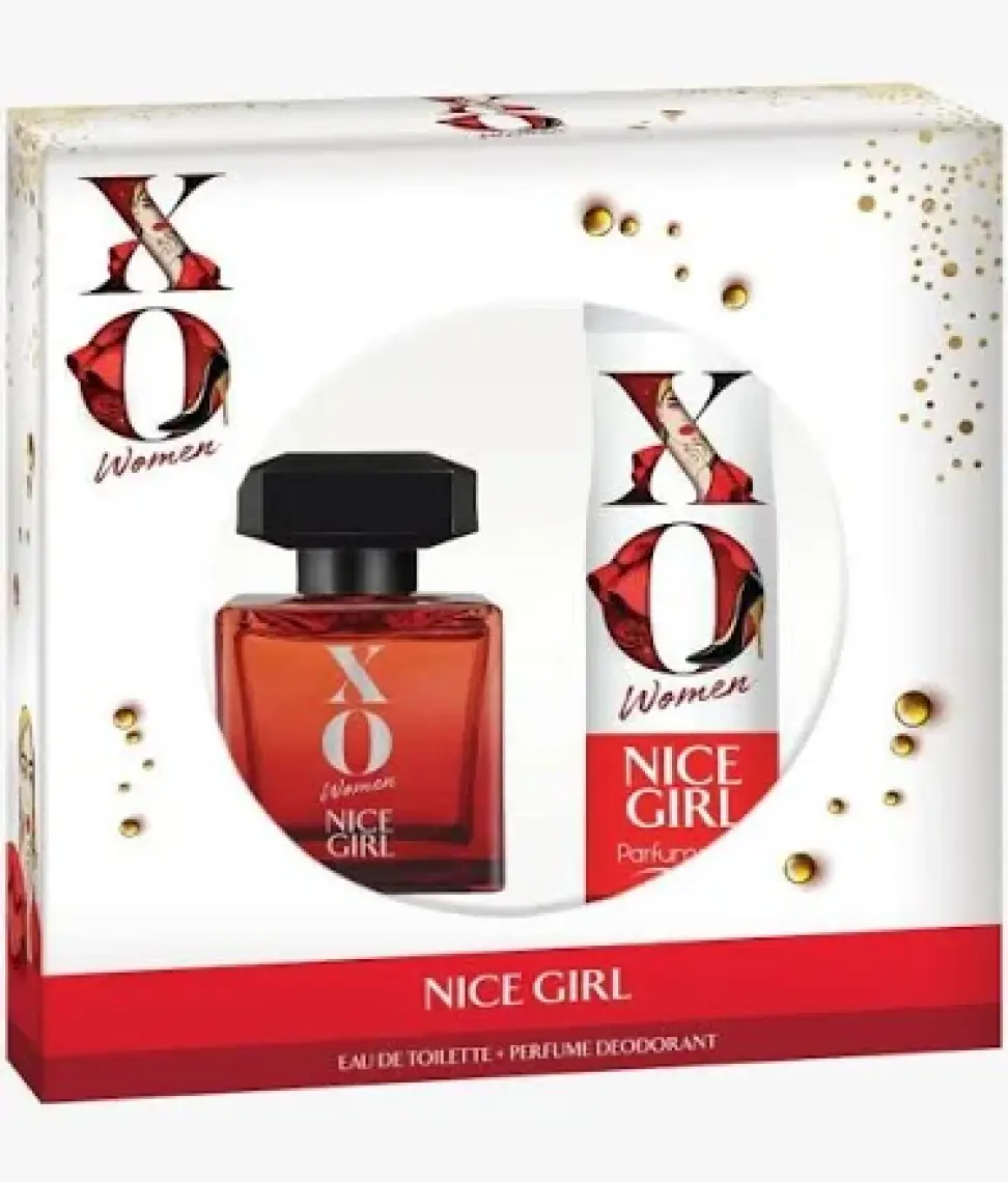 XO Nice Girl Kadın Parfüm Seti 100 ml EDT + 125 ml Deodorant